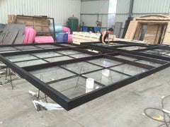 SZ-787 Customized Steel French Door on China WDMA