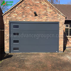 Security standard sectional garage door garage section door with good price on China WDMA