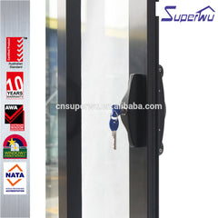 Shanghai Superwu china new design aluminum balcony auto sliding glass door on China WDMA