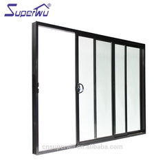 Shanghai Superwu china new design aluminum balcony auto sliding glass door on China WDMA