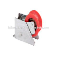 Single Nylon Sliding Wardrobe Door Wheel Pulleys to Window with bearing on China WDMA