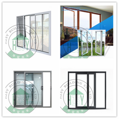 Slide glass door single slider window renshi aluminum on China WDMA