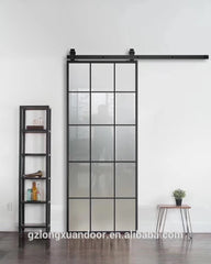 Sliding barn door solid pine wooden door for bedroom kitchen patio on China WDMA