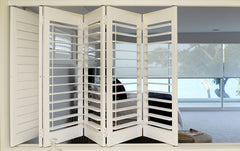 Sliding door or BI fold sliding shutters PVC plantation shutters on China WDMA