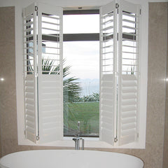 Sliding door or BI fold sliding shutters PVC plantation shutters on China WDMA