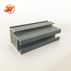 Sliding door \/ window top and bottom channel vertical track sections wardrobe sliding door profile aluminum on China WDMA