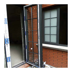 Sliding doors with windows that open on China WDMA