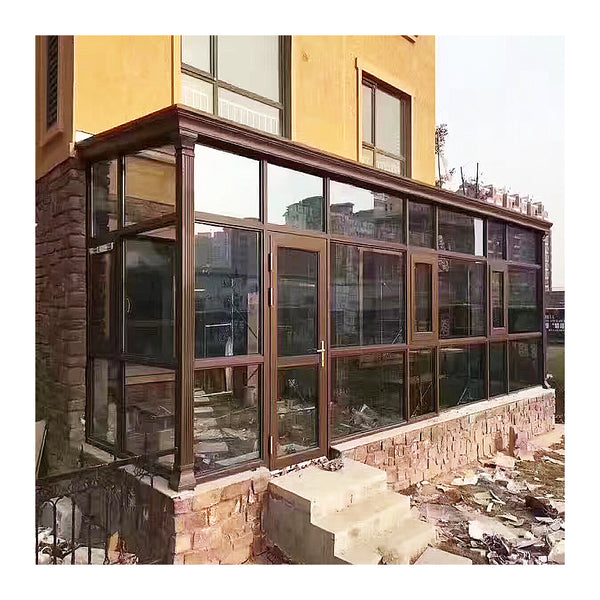 Sliding doors with windows that open on China WDMA