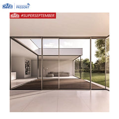 Slim frame aluminum sliding patio glass door philippines price and design on China WDMA