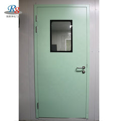 Soundproof door push-pull steel stainless steel clean room door can be customized to a variety of specifications on China WDMA