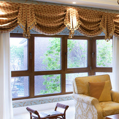 Soundproof large size fixed aluminium corner window