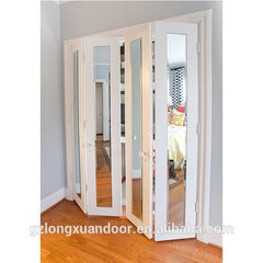 Space-saving wooden accordion bifold folding doors for home on China WDMA