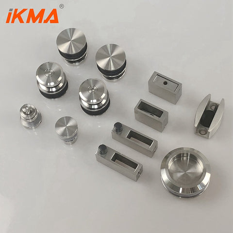 Stainless steel 304 sliding glass shower door hardware on China WDMA