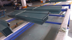 Steel security folding accordion hurricane shutter doors on sale on China WDMA