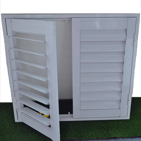 Sun adjustable louver shutter aluminum window louver prices motor plantation shutters from china on China WDMA