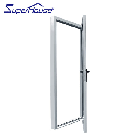 Superhouse Australia standard aluminum half glass french/casement door on China WDMA