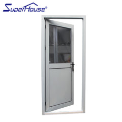 Superhouse Australia standard aluminum half glass french/casement door on China WDMA