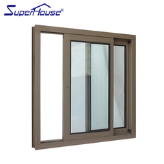 Superhouse aluminium windows and doors aluminium double glass sliding window on China WDMA