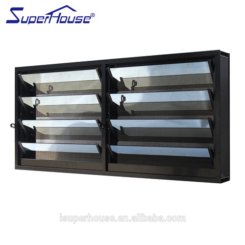 Superhouse aluminum frame glass louvre windows/shutters with louvres with Glass Louvres Frame System on China WDMA