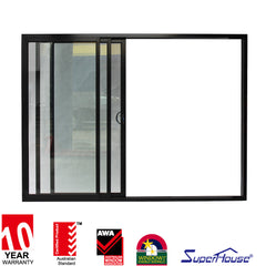 Superhouse outdoor aluminium triple sliding door stained glass sliding doors on China WDMA