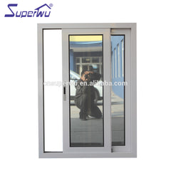 Superwu economic cheap price of aluminium sliding window price philippines on China WDMA