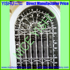 Swing Open Style Church Door Exterior Top-selling Security Wrought Iron Door Used For House on China WDMA