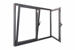 Heat insulated thermal break modern windows soundproof windows and doors tilt and turn window made in China on China WDMA