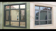 ROGENILAN 20 series Most Popular China Factory Price House Doors Windows 3 Panel Triple Casement Window on China WDMA