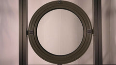 Factory price fashional aluminum round window|round arched window|fixed round window on China WDMA