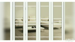 professional aluminum sliding doors for house/office high-end panel sliding doors on China WDMA