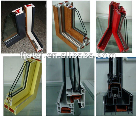 Teeyeo 30 years warranty manufacturers sound proof pvc upvc profile casement doors and windows price list on China WDMA