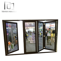 Teeyeo High Quality glass sliding door China bi fold balcony sliding glass door on China WDMA