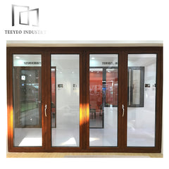 Teeyeo aluminium solid bifold interior doors on China WDMA