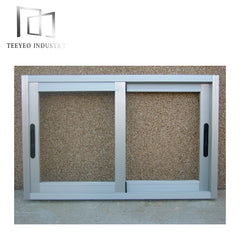 Teeyeo aluminium three track sliding window frames for sale