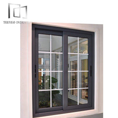 Teeyeo standard aluminium sliding window powder coated frame