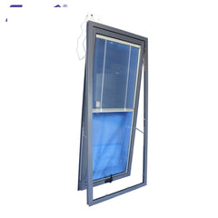 The newest exterior door with opening window new design aluminum for mobile home high quality on China WDMA