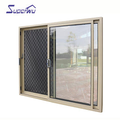 The newest half glass sliding door french restaurant entrance doors on China WDMA