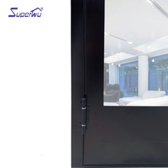 Thermal break aluminium casement door/high quality casement door/used commercial glass doors for sale on China WDMA