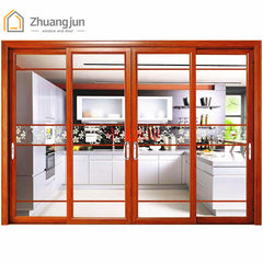 Thermal break aluminum sliding door on China WDMA