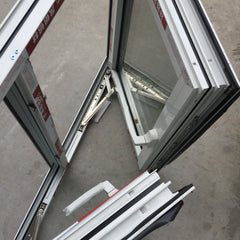 Thermal break aluminum windows, Australia standard double glazed window for PVC casement Windows on China WDMA