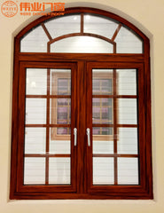 Thermal break double glazed aluminum casement window cheap casement windows on China WDMA