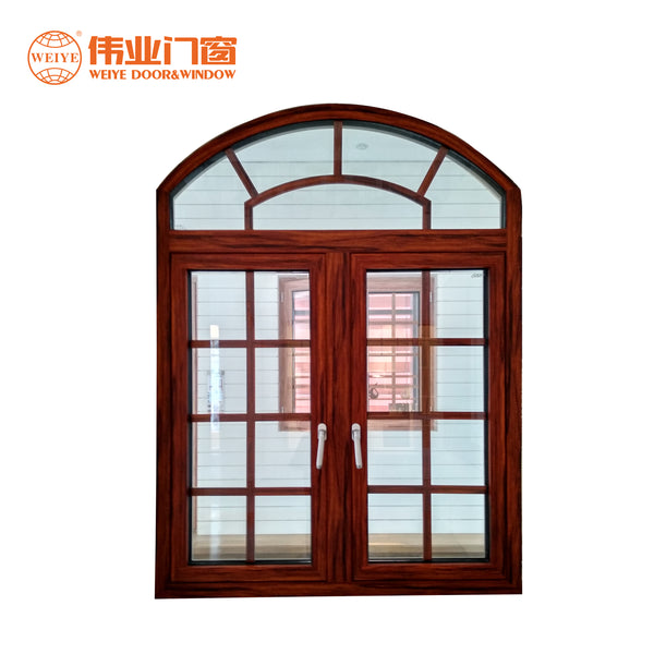 Thermal break double glazed aluminum casement window cheap casement windows on China WDMA