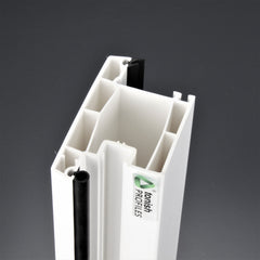 Tianjin ISO system best selling industrial pvc profile/upvc window profiles/upvc u profiles on China WDMA