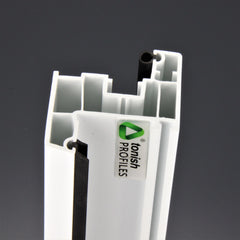 Tianjin ISO system best selling industrial pvc profile/upvc window profiles/upvc u profiles on China WDMA