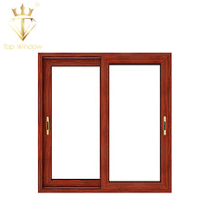 Top Window New design Economic Aluminum Double Glass Sliding Window and Door on China WDMA