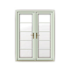 Top Window PVC Upvc Aluminium Glass Inserted Sliding Folding Awning French Door with Manufacuting Price on China WDMA