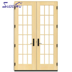 Top sale manufacturer pvc with the blinds inside swing doors on China WDMA