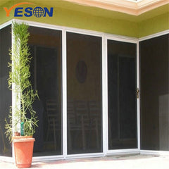 Top sale sliding mosquito roller Fiber Glass retractable fly insect screen for window and door on China WDMA