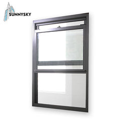 Top selling vinyl local upvc companies double hung definition window on China WDMA