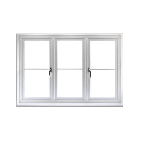 Top window Most Popular China Factory Price Upvc House Doors Windows 3 Panel Triple PVC aluminum Casement Window on China WDMA